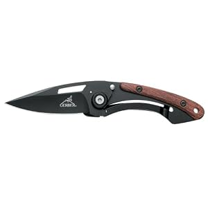 Gerber 22-47168 Trendy Folding Clip Knife with Fine Edge and Pear Wood Onlay by Gerber Legendary Blades