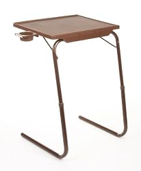 Table-Mate II Woodgrain Folding Table