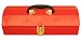 Excel TB102-Red 16-Inch Portable Steel Tool Box, Red