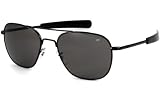 10700 GENUINE GOVERNMENT AIR FORCE PILOTS SUNGLASSES BY AMERICAN OPTICS 52 MM SILVER