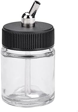 Powercat Airbrush® Brand Box of 10 3/4-Ounce (22cc) Glass Bottle Air Brush Airbrush Accessories Works with Master, Badger, Paasche Airbrushes