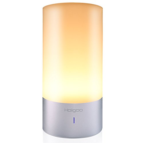 Holigoo table lamp, touch control bedside lamp, dimmabl…