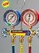 Yellow Jacket 42001 Series 41 Manifold 3 1/8" Gauges, R22/404A/410A