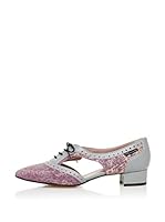 El armario de Lulú Zapatos Oxford Oxford Gleam (Gris)