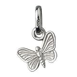 LC-74-BUTTERFLY - Charm niedlichen Schmetterling-förmige - 925 Sterling Silber - kompatibel mit Links of London Armbänder - Utopia London