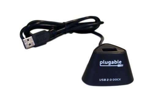 Plugable 44 Inch USB 2.0 Extension Cable With Vertical Standing Dock-Style Port