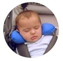 SOFTEEZE Microbead Pillow U/Neck Support For babies and toddlers - BLUE