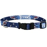 Tennessee Titans Adjustable Pet Dog/Cat Collar (X-Small)