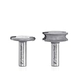 Amana Tool 54176 Flute and Bead 1-1 2-Inch Diameter by 1 2-Inch Cutting Height by 1 2-Inch... by Amana Tool