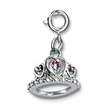 3D Tiara Crown Princess Snap-on Charm by CHARM-IT!
