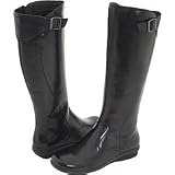 Clarks 'Cami' Leather Tall Boot (Black)