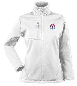 Texas Rangers Womens Traverse Jacket (White) - X-Large