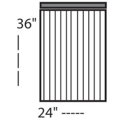 24X36 4M WHITE CORRUGATED PLASTIC