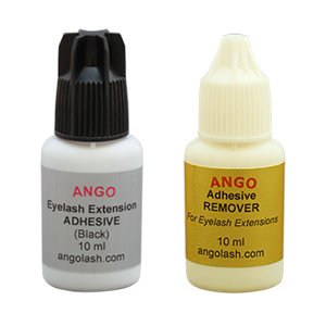 Ango Eyelash Extension Black Glue & Remover Set