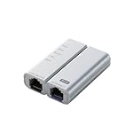 ELECOM 無線LANルーター ホテル用 300Mbps 11n/g/b シルバー 【PS4対応】 WRH-300SV