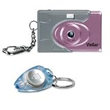 Vivitar 3-in-1 Mini Digital Camera with Flashlight - Purple