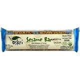 Oskri Sesame Bars with Molasses & Fennel, Gluten Free, 1.9-Ounce Bars (Pack of 18)
