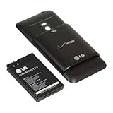 LG OEM EAC61598501 Extended Battery VS910 / Revolution 3000mAH with Door -  ....