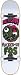 Heroin Fos Creepy F.U. Ball Complete Skateboard - 7.87 W/ Essential Trucks and Essent...