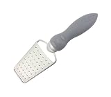 KitchenArt 64005  Gel Grip Hand Grater, Satin Silver/Gray