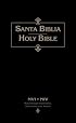 NVI/NiV Biblia Bilingüe, Tela, ?ndice