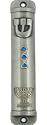 Silver Menorah Pew 4.7' Mezuzah Mezzuzah Mezuza Judaica