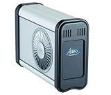 Advance - BX-3701T8 3.5 external hard drive case in silver