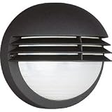 Massive Boston Bulkhead Wall Light - Black