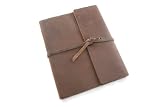 Genuine Leather Writer's Notebook - Hand made in the USA