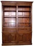 4 Door/2 Drawer Bookcase