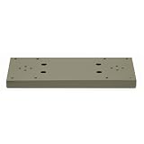Architectural Mailboxes 5112Z Duo Spreader for Standard Posts - For Coronado- Bellevue Add 2 Universal Adapter Plates - Item No. 5530 - Bronze