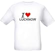 I LOVE LUCKNOW - City-series - White T-shirt