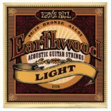 Ernie Ball 2004 Earthwood 80/20 Bronze Light Acoustic Guitar Strings
