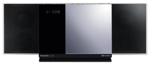 Panasonic SC-HC37EG-S Micro-Hifi-Anlage f&uuml;r iPod/iPhone (40W RMS, USB) silber Preisvergleich