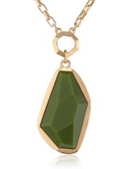 T Tahari Modern Angles Pendant Necklace