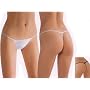 Satin Low Rise Thong with Classic Minimalist Design