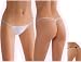 : Satin Low Rise Thong with Classic Minimalist Design