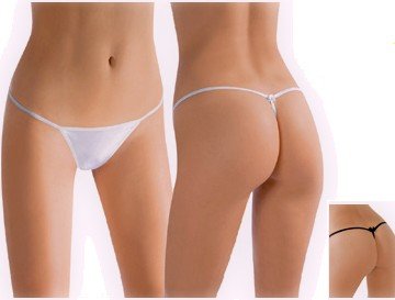 Satin Low Rise Thong with Classic Minimalist Design