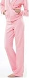 Ladies Fleece Pant Cotton Fleece Sweatpants with Drawstring Waist