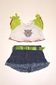 Butterfly T-shirt & Skirt Outfit for Webkinz and 8" - 10" Make Your Own Stuffed Animals