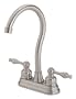 Danze D153055SS Sheridan Double-Handle Bar Faucet, Stainless Steel