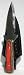 Multicolored Wood Handle Dagger