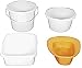 Commode Pails - Square Design Protects Underside of Seat, 10 Qt.