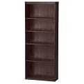 Bookcase with 5 Shelves - Espresso