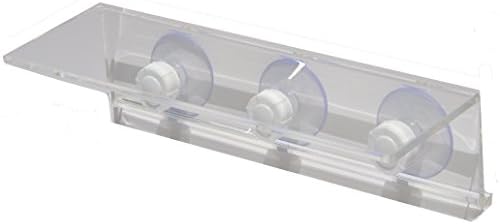 Aquarium Terrarium Fish Tank Suction Cup Shelf platform - For Fish, Turtles, Reptiles, Snakes, Frogs, Hamsters, Gerbils, Lizards