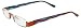 Lesebrille SNAKE von I NEED YOU - Erhältlich mit den Stärken 1 - 1,5 - 2 - 2,5 - und 3 Dioptrien in den Farben schwarz-flieder, schwarz-orange, orange-blau,