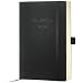 Sigel C1160 Wochennotiz-Kalender CONCEPTUM 2012, Softcover, Lederimitat, schwarz, ca. A5, 2 Seiten = links Woche/rechts Notizseite,  1 St�ck