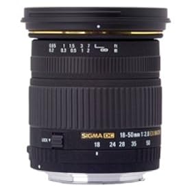 Sigma 18-50mm f/2.8 EX DC Macro HSM Lens (Nikon Mount)