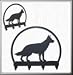 German Shepherd 4 Hook Holder