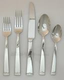 Wallace Serenity 65-Piece Stainless Steel Flatware Set, Service for 12